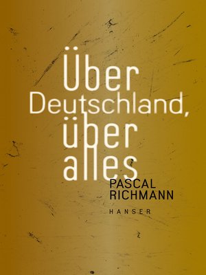 cover image of Über Deutschland, über alles
